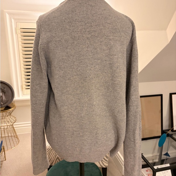 Gray Button-Up Cardigan - Picture 3 of 7